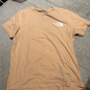 The North Face Men's Beige Short Sleeve Tee